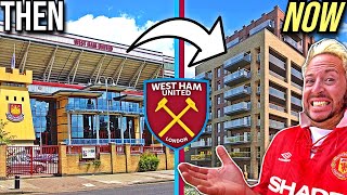 Man Utd Fan Explores UPTON PARK 🤔 SAD Disappearance of the ICONIC WEST HAM STADIUM [upl. by Ycrep]