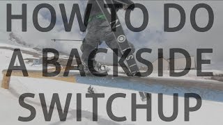 How to do a backside switch up on skis [upl. by Launam179]