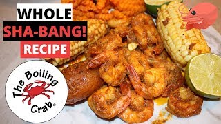 Boiling Crab Whole ShaBang Recipe  Cook With Princess Jonalyn [upl. by Aleksandr]