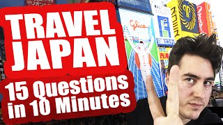 15 TIPS FOR TRAVEL IN JAPAN [upl. by Elrebmik]