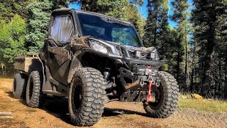 Canam Maverick Trail 1000 DPS Review [upl. by Honan302]