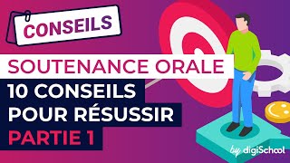 Soutenance orale  dix conseils pour réussir partie 1 [upl. by Akino]