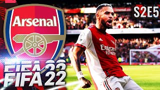 ABSOLUTELY UNSTOPPABLE  FIFA 22 ARSENAL CAREER MODE S2E5 [upl. by Yrrok121]