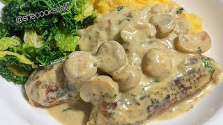 easy sausage casserole recipe creamy sausage and mustard casserole 10 [upl. by Lunneta]