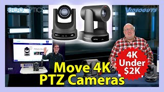 PTZOptics Move 4K PTZ Cameras with AutoTracking and Total Connectivity [upl. by Belter]