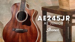 Ibanez Acoustic AE Junior  AE245JR [upl. by Melton]