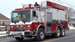 Schaefferstown Volunteer Fire Company Tanker 35 Responding 21524 [upl. by Eikram]