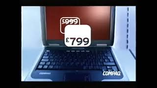 PC World Advert 2004 Compaq Laptop [upl. by Kahler]