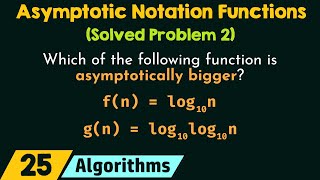 Functions in Asymptotic Notations Solved Problem 2 [upl. by Aicilyt803]