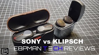 Which should you buy Sony WF1000XM3 vs Klipsch T5 True Wireless Earbuds [upl. by Savory410]