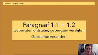 Aardrijkskundig  2 havovwo  paragraaf 11 en 12  methode BuiteNLand [upl. by Enomas]