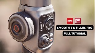 ZHIYUN Smooth 5  FiLMic Pro Integration  Full Tutorial [upl. by Launamme]