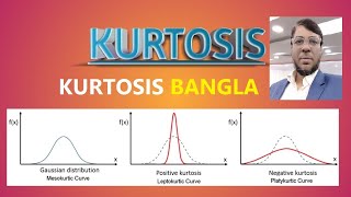 Kurtosis  How to calculate kurtosis  Platykurtic Mesokurtic Leptokurtic  Aksadur  Bangla [upl. by Llemart]