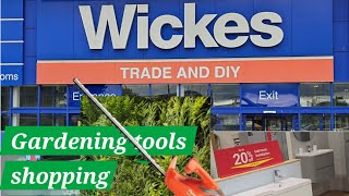 UK Living 🇬🇧Hardware kitchen Shopping at Wickes Gardening tool kitchendiy garden [upl. by Eneryc]