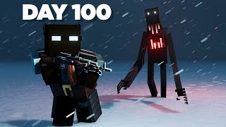 Surviving The Scariest Winter Storm In Minecraft FULL MOVIE [upl. by Durwyn]