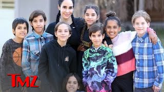 Octomom Nadya Sulemans 8 Kids Celebrate 14th Birthday with Vegan Donuts  TMZ Live [upl. by Berry670]