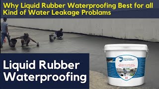 Best Water Proofing Material in India for Roof Toilet Balcony Bathroom Terrace  Liquid Rubber [upl. by Chilcote922]