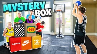 Last To Miss MINI HOOP SHOT Wins Mystery BOX [upl. by Asiela]