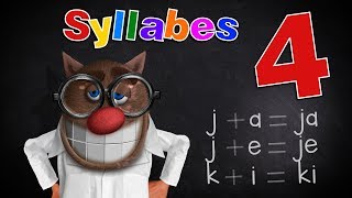 Foufou  Les Syllabes pour les enfants Learn Syllables for kids Serie04 4K [upl. by Bury498]