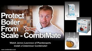 How to install a Cistermiser Combimate Limescale prevention for your homes water supply [upl. by Nhtanhoj]