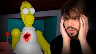 Esse jogo de terror dos Simpsons conseguiu me deixar em choque [upl. by Ingram]