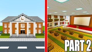 Minecraft Tutorial How To Make A Town Hall Part 2 quot2019 City Tutorialquot [upl. by Francoise]