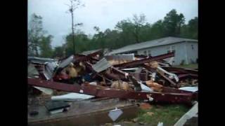 Fountain Lake AR Tornado Aftermath [upl. by Adnorrahs143]