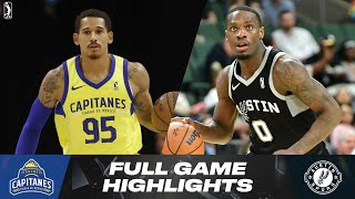 Ciudad de México Capitanes vs Austin Spurs  Game Highlights [upl. by Aramanta]