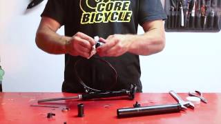 Rock Shox Reverb seatpost disassemble assembly and grease [upl. by Silvana254]