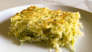 Délicieux GRATIN de COURGETTES et POMMES de TERRE au Four  Recette Facile et Rapide [upl. by Roarke]