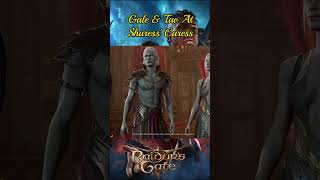 Gale amp Tav At Sharess Caress gale bg3 gaming baldursgate3 baldursgate baldursgate3clip [upl. by Lydnek]