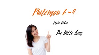 Philemon 69 Lyric Video  The Bible Song [upl. by Roch889]