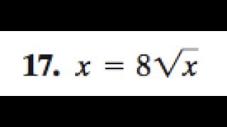 x  8sqrtx [upl. by Arihaj]