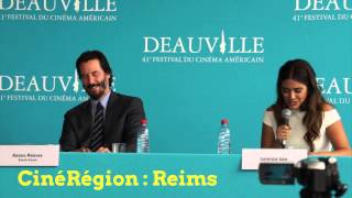 KNOCK KNOCK  Interview  LORENZA IZZO accompagnée de KEANU REEVES [upl. by Jacquie]