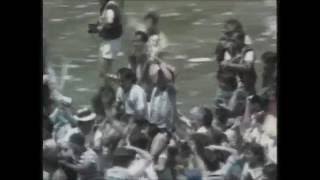 Maradona  Festejos Argentina Campeon 1986 [upl. by Jehiah203]