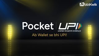 Introducing MobiKwik Pocket UPI [upl. by Ediva]