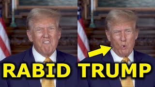 Trump LITERALLY Foams At Mouth in DISGUSTING New Video [upl. by Gunn]