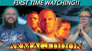 Armageddon 1998  First Time Watching  Movie Reaction [upl. by Beitnes]