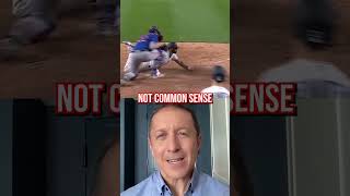 Heres how MLB explained blocking the plate rules 🤔 baseball umpire [upl. by Enneiluj]