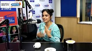 NANDITHA SWETHA BLUFF MASTER EXCLUSIVE INTERVIEW WITH RJ POTUGADU  Radio City Hyderabad [upl. by Ahtelahs]