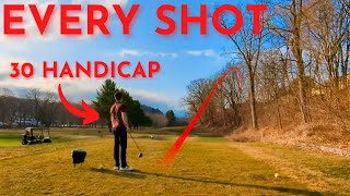 EVERY SHOT OF A HIGH HANDICAP GOLFER [upl. by Nesnej134]