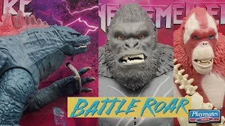 Godzilla x Kong Battle Roar Toys Unboxed  Playmates Toys [upl. by Keelia967]