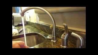 How to fix a dripping kitchen faucetCome riparare un rubinetto Cucina [upl. by Naharba]