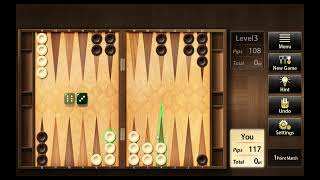 The Backgammon PC Gameplay  2 [upl. by Yanej564]