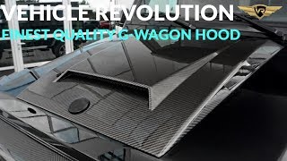 Ultimate GWagon Carbon Bonnet Hood Vent Cover [upl. by Ecirtam602]