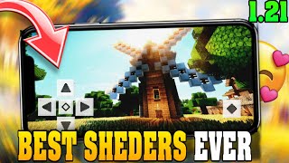 MCPE Shaders 121 The Best SHADERS For Minecraft PE 🔥 New Shaders 🤫 [upl. by Fonville794]