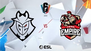 Six Invitational 2019 – Grand Finals  Day Six  G2 Esports vs Team Empire [upl. by Enilauqcaj]