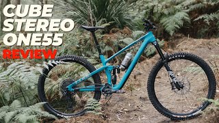 2023 Cube Stereo ONE55 C62 SLX 29 Review  A capable all mountain bike on a sensible budget [upl. by Ibocaj609]