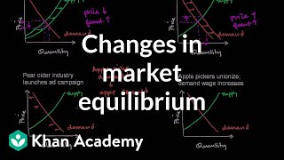 Changes in Market Equilibrium [upl. by Ilajna]