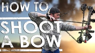 How To Shoot a Compound Bow For Beginners  The Sticks Outfitter [upl. by Nodnil]